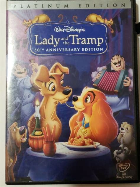 Lady And The Tramp Dvd 2006 2 Disc Set Platinum Editiongood