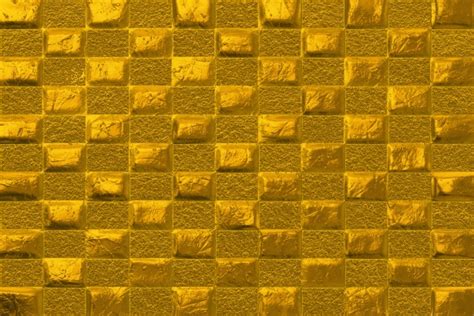 Golden Brick Wall Free Stock Photo Public Domain Pictures