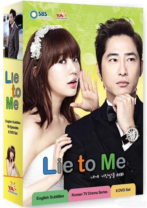 Lie To Me Sbs Tv Drama Region 1 6 Dvd Set