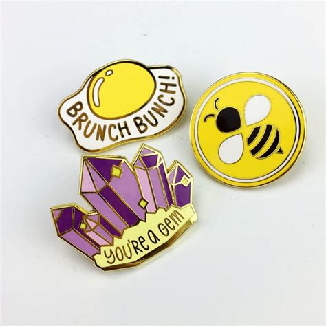 50 Soft Enamel Pin Enamel Pin Badge Custom Lapel Pin Enamel Etsy