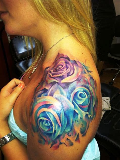 30 Incredible Water Color Tattoos For Women To Try Flawssy