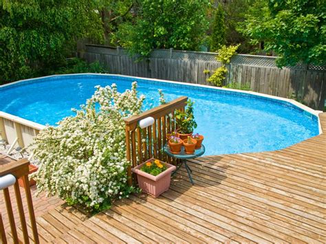 Best Above Ground Swimming Pool Deck Design Ideas Hgtv