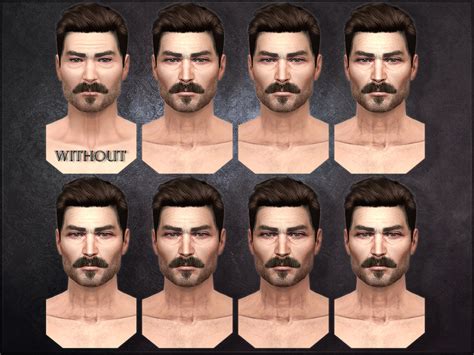 The Sims Resource Male Elder Skin 01 Overlay