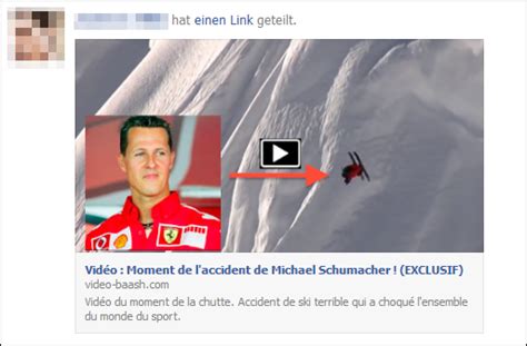 His „paddock for friends, fans and followers. Michael Schumachers Unfall auf Video! Dahinter versteckt ...