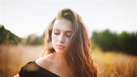 Hintergrundbilder Sonnenlicht Frauen Im Freien Frau Modell Porträt Lange Haare Brünette