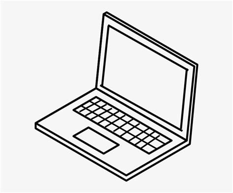Laptop Clip Art At Clker Com Vector Laptop Black And White Clip Art