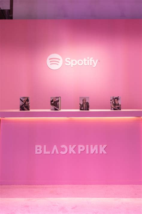 Blackpink And Spotify Celebrate New Album ‘born Pink With A Pop Up