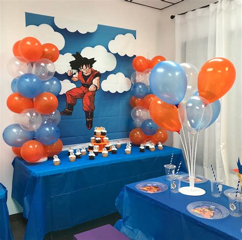 Dragon Ball Z Birthday Party Ideas Photo 1 Of 4 Catch My Party