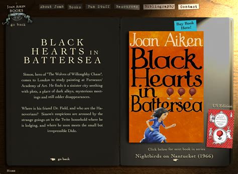 Welcome To The Wonderful World Of Joan Aiken Black Hearts In Battersea