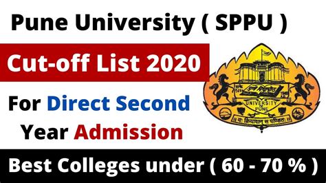 Cut Off 2020 List Of Colleges In Range 60 70 For Direct Second