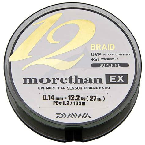 Daiwa Morethan 12 Braid EX Braids