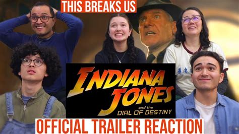 INDIANA JONES And The DIAL Of DESTINY TRAILER REACTION MaJeliv