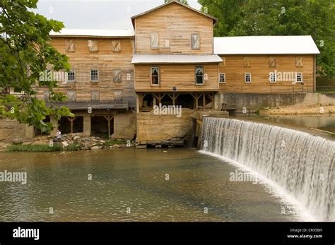 Grist Mill At Loretta Lynn Dude Ranch Hurricane Mills Tennessee Usa