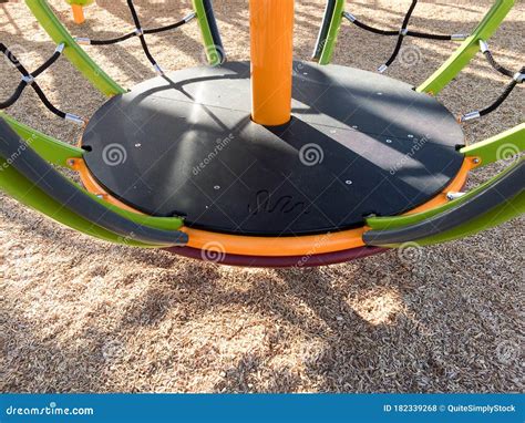 Playground Equipment Shade And Ropes Stock Photo Image Of Lines