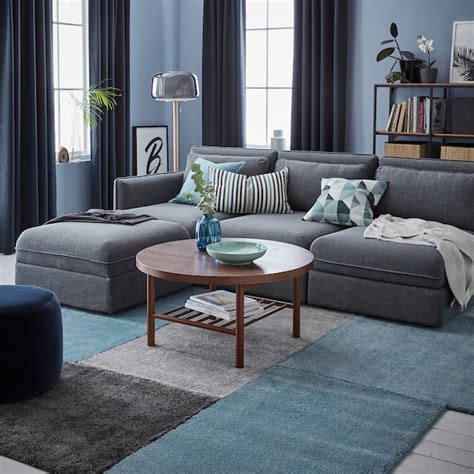 Kurzflor teppiche grau rauten wohnzimmer grau weiß teppich grau teppich raute orientalisches design. STOENSE Teppich Kurzflor - dunkelgrau - IKEA