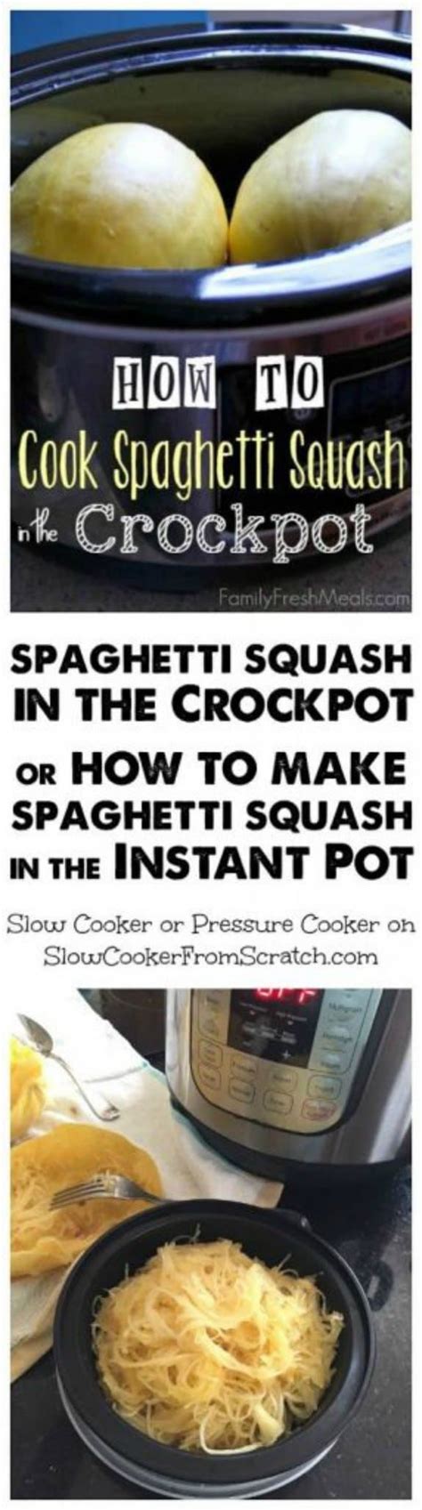 Easy ground venison recipes are always a hit. How to Cook Spaghetti Squash in the CrockPot or How to ...