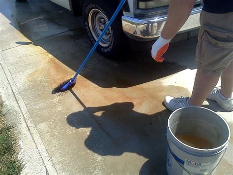 How To Remove Paint From Concrete Driveway