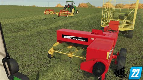 New Holland Small Square Balers V10 Fs22 Farming Simulator 22 Mod