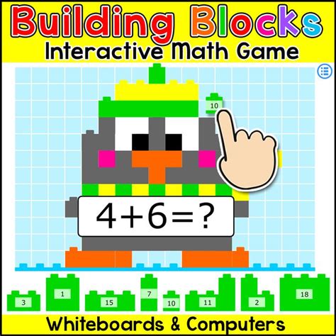 Building Blocks Math Game This Fun And Engaging Interactive Game Will