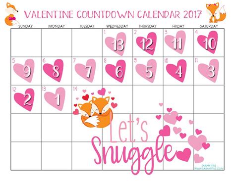 Valentine S Day Will Soon Be Here And What Better Way To Celebrate It Than To Countdown The