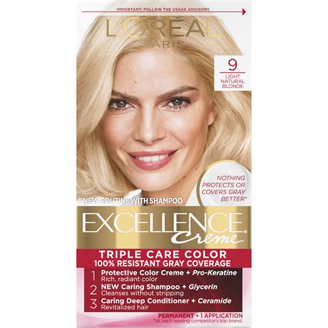 Buy L Oreal Paris Excellence Creme Permanent Triple Care Hair Color 9