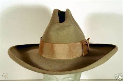 Stetson Cowboy Hat Marked Tom Mix Style 19703073