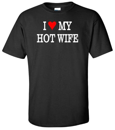 items similar to i heart my hot wife i love my hot wife husband wife t shirt adult unisex