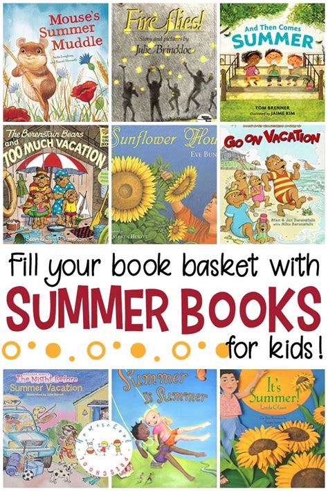 Summer Books For Preschoolers Summer Preschool Themes Summer Books