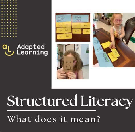 What Is Structured Literacy Adapted Learning