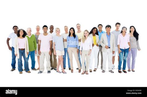 Group Of Casual People Friendship Team Stock Photo Alamy