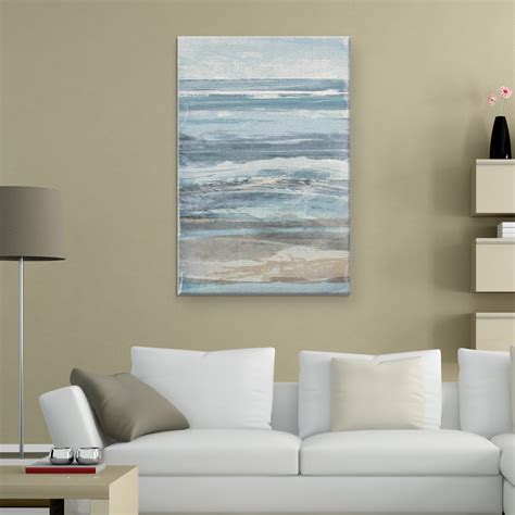 Watercolor Coastal By Willowbrook Fine Art Canvas Art Print