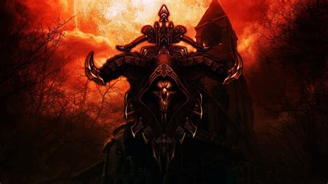 Wallpaper Demon Diablo Iii Mythology Demon Hunter Tristram Flame