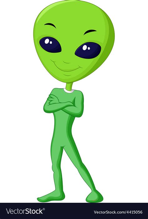 Green Cartoon Aliens