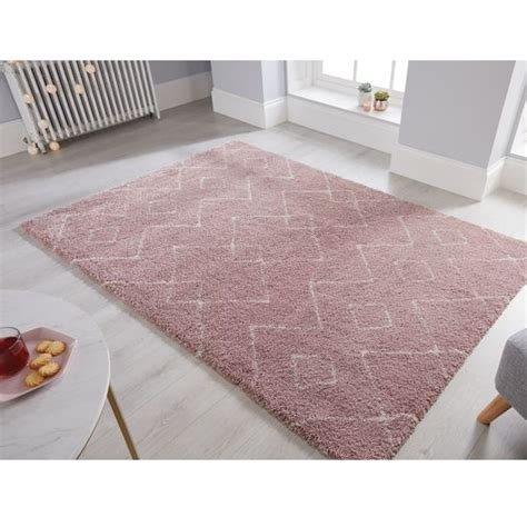 Dakari Imari Polypropylene Pink And Cream Finish Rug Furniture In Fashion