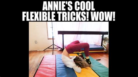 Annie The Gymnast Shows Off Some Cool Flexible Contortion Style