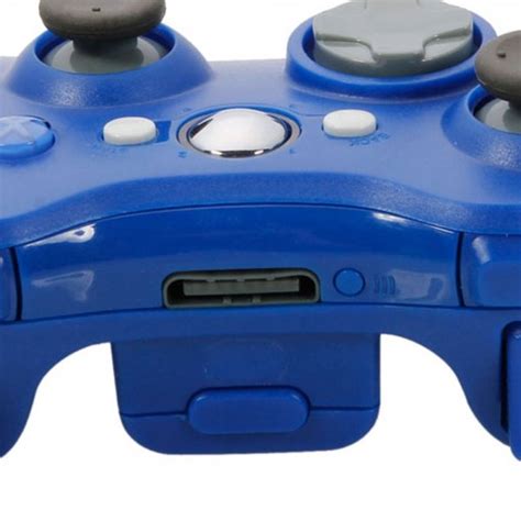 Wireless Game Controller For Xbox 360 Pc Navy Blue