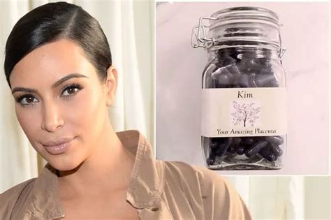 Kim Kardashian Is Eating Her Placenta Again After It Prevented Her From Having Postpartum