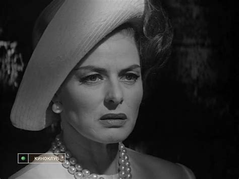 Wizyta Starszej Pani [1964] Ingrid Bergman Extraordinary Honor Talent Greats Actresses