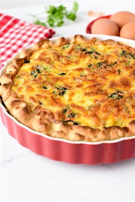 Classic French Spinach Quiche From A Lorraine Chef Sweet As Honey