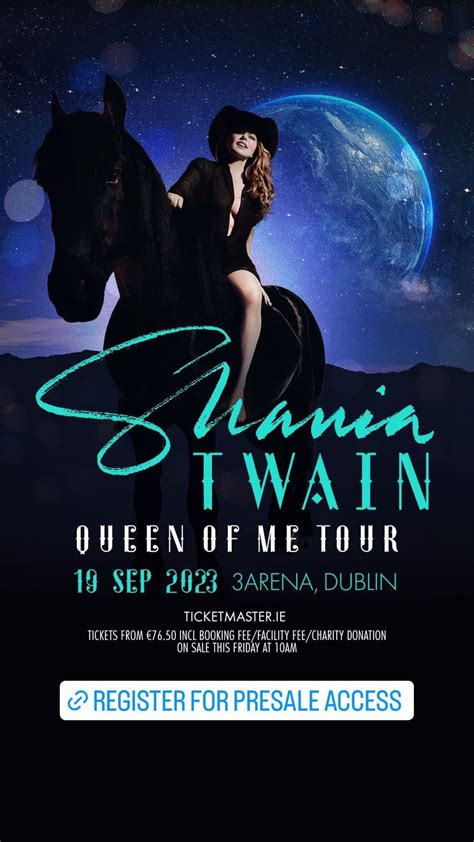 grammy® award winning icon shania twain announces brand new album queen of me and uk ireland
