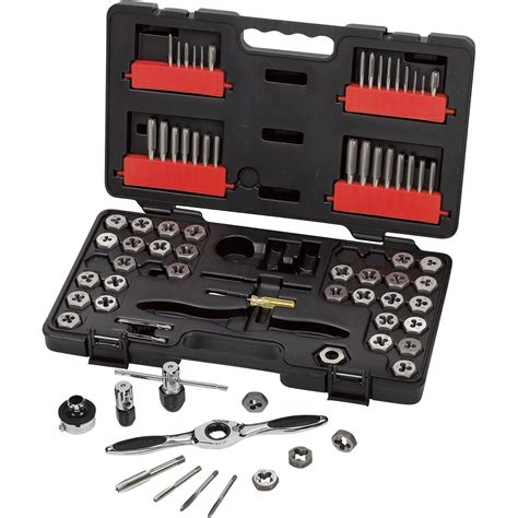 Gearwrench Tap And Die Drive Tool Set — 75 Pc Saemetric Set Model