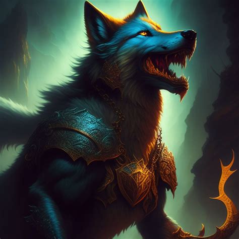 Quaint Wren167 Wolf Like Creature