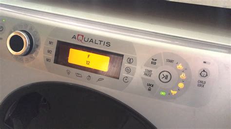 All The Lights On My Hotpoint Washing Machine Keep Flashing Light