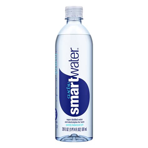 Glaceau Smartwater Vapor Distilled Electrolyte Water Shop Water At H E B
