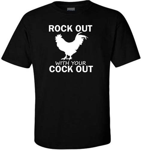 Rock Out With Your Cock Out T Shirt Etsy Australia
