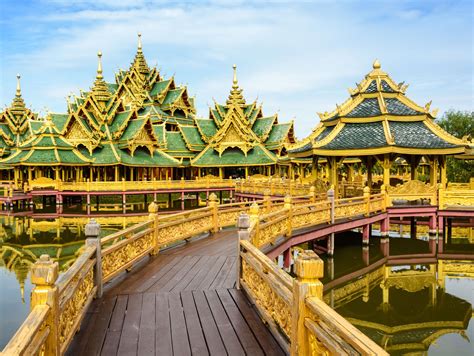 Pavilion Of The Enlightened In Ancient Siam Reizen Thailand Bangkok