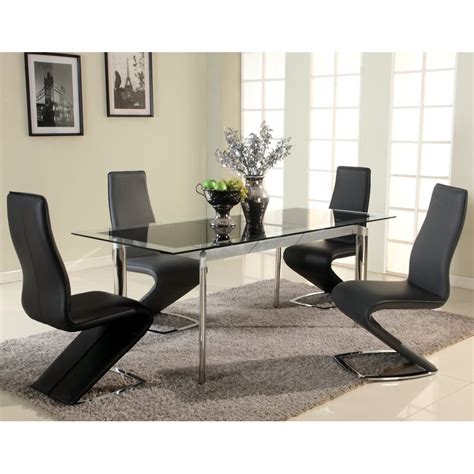 Check out our modern dining table selection for the very best in unique or custom, handmade pieces from our kitchen & dining tables shops. Chellsey Extendable Glass Dining Table & Reviews | AllModern