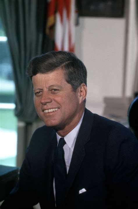 St C237 1 63 Portrait Photograph Of President John F Kennedy John F