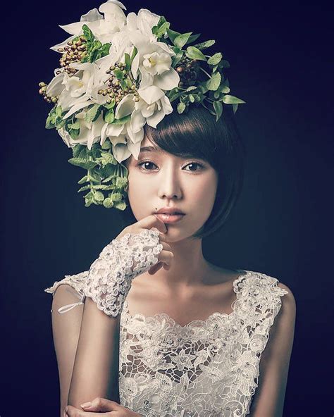 Hananingen Dress Flower Sugawara Photo And Edit Kiriaki Model Mina
