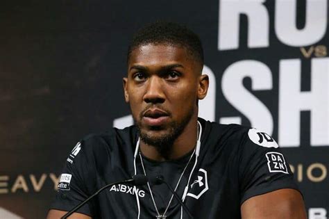 Anthony Joshua Demeanor Worryingly Similar For Andy Ruiz Jr Rematch